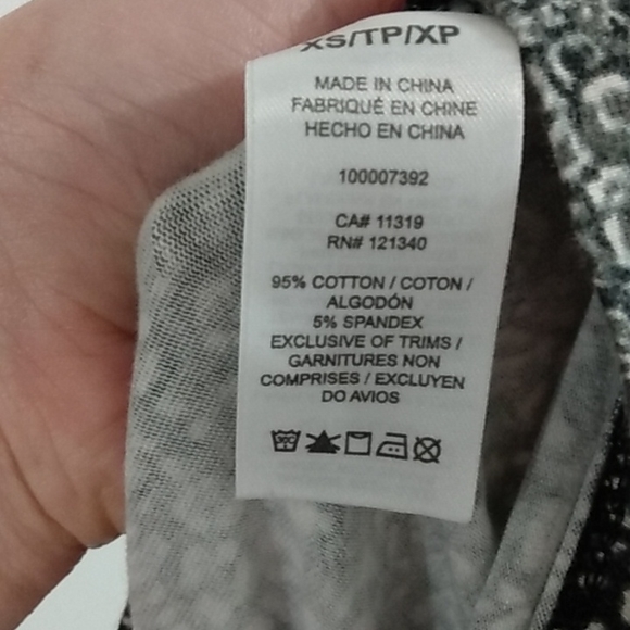 Dynamite pencil dress, xs , Black white and a green grey color - Picture 5 of 5